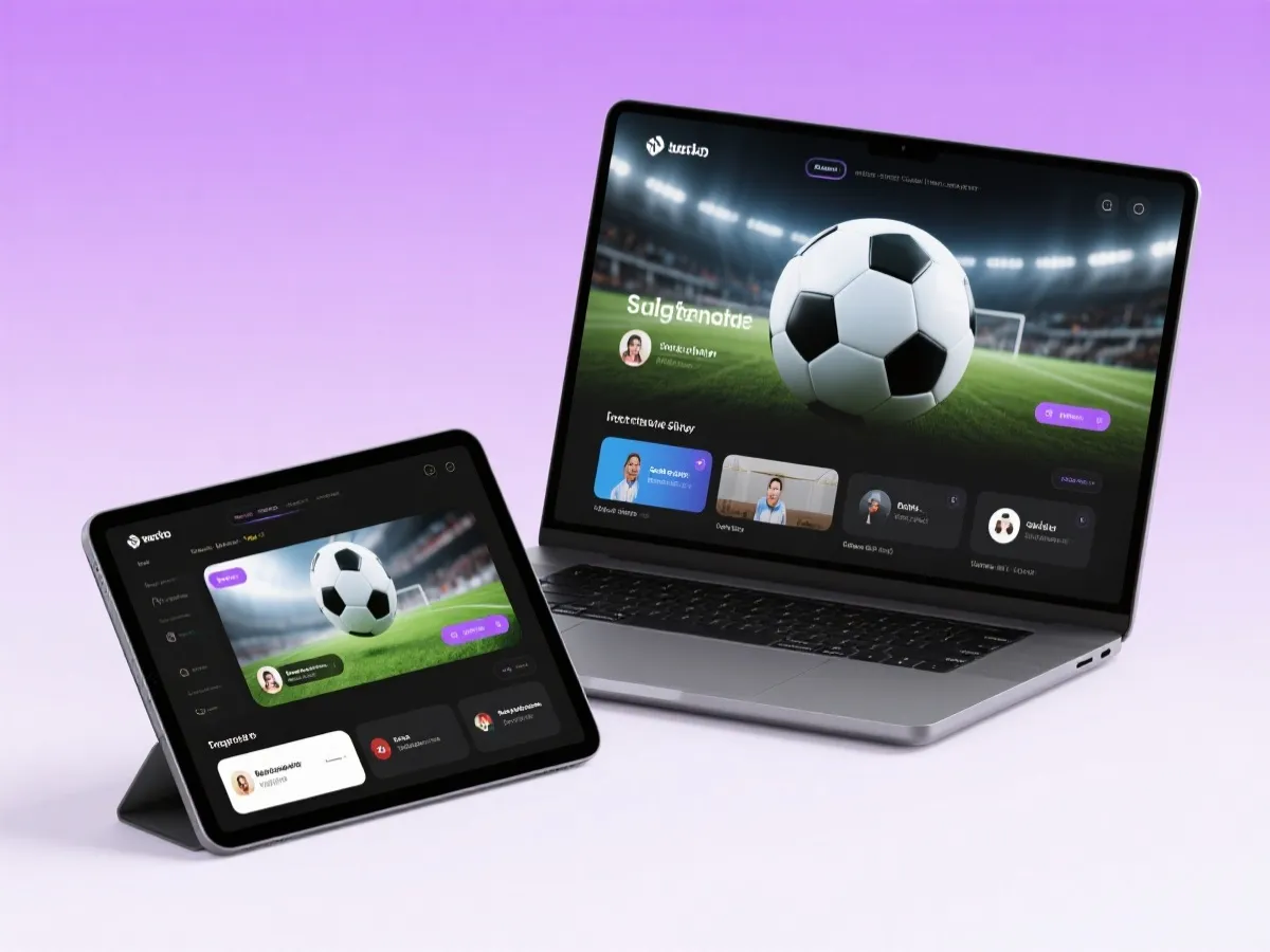 世界杯直播平台多终端观看示意图