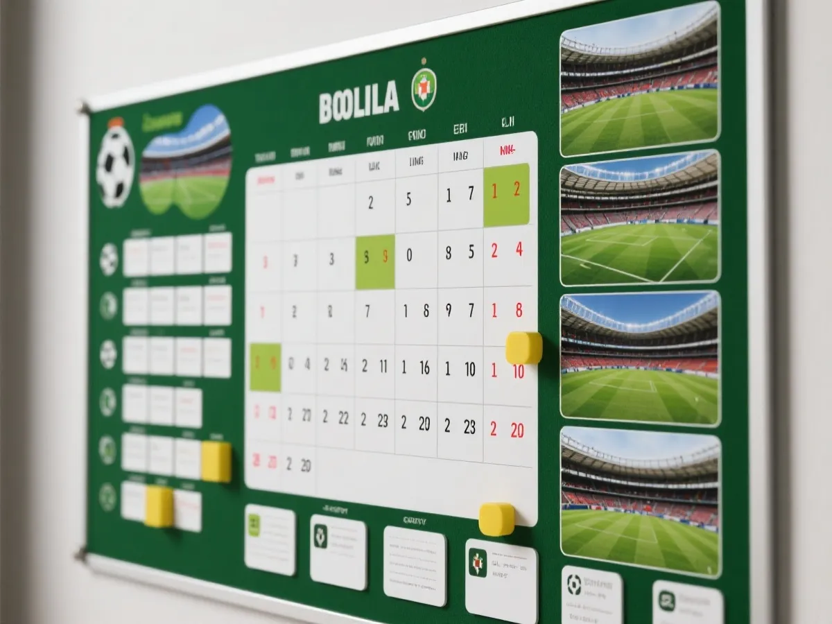 赛程规划与观赛安排示意图