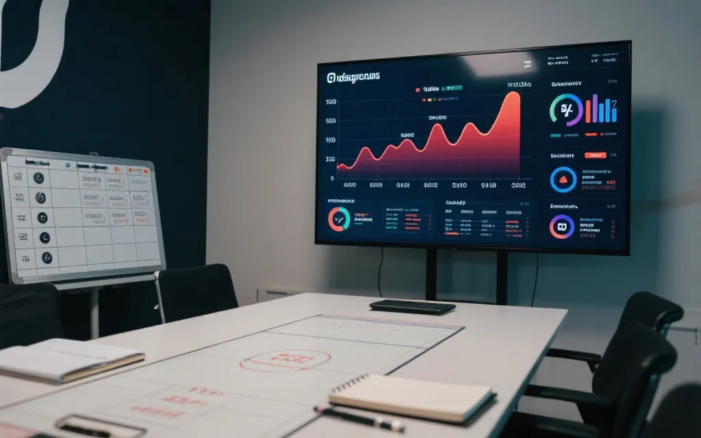 体育商业与社交媒体分析：数据面板、上升曲线、手机屏幕上的热门话题与球迷评论